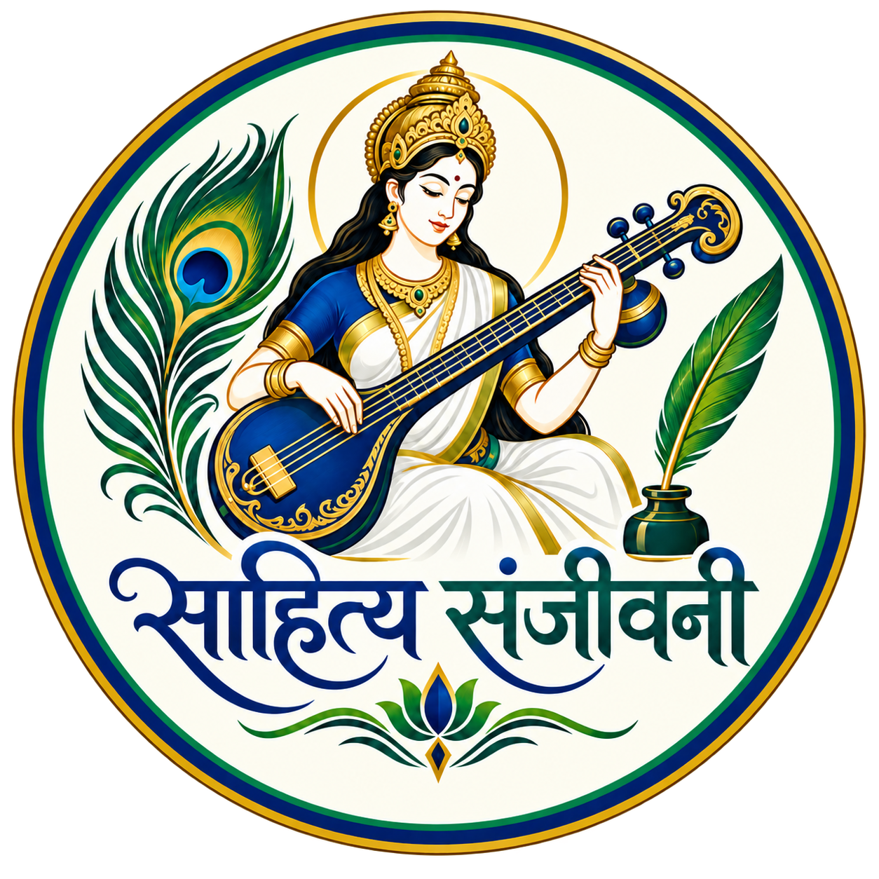 साहित्य संजीवनी लोगो