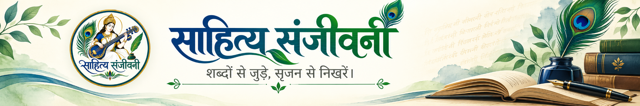 साहित्य संजीवनी — शब्दों से जुड़े, सृजन से निखरें